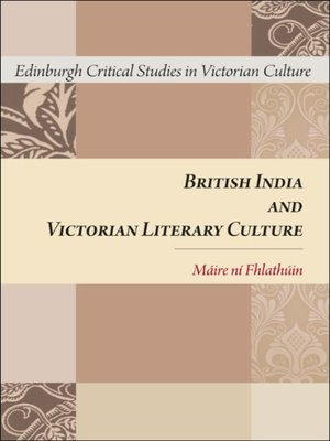 cover image of British India and Victorian Literary Culture